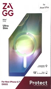 Zagg Milan Snap Case - iPhone 15 Plus - Iridescent - Picture 1 of 3