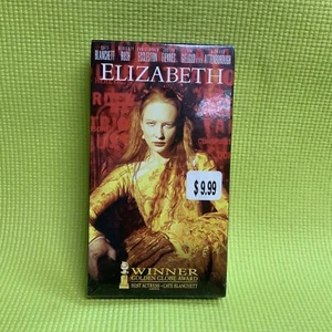 New Sealed Elizabeth (VHS, 1998) Cate Blanchett, Geoffrey Rush, Attenborough - Picture 1 of 3
