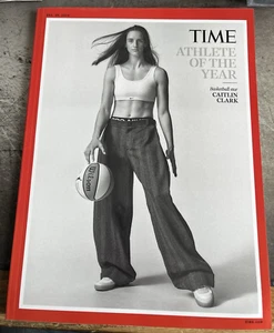 TIME Magazine RC CAITLIN CLARK Athlete of the Year 2024 WNBA - Picture 1 of 3