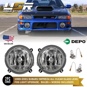 Glass Fog Lights For 1999-2001 Subaru Impreza 2.5 RS & 2000-2001 Impreza Outback - Picture 1 of 12