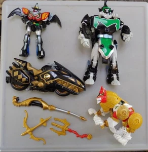 Various Lot of Power Rangers Figures Vehicle Weapons Incomplete For PARTS - Picture 1 of 15