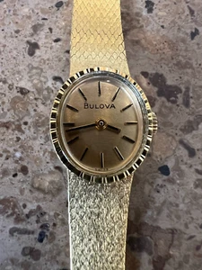 Bulova Ladies Watch Genuine Vintage Woman's Timepiece Wristwatch Serviced - Picture 1 of 13