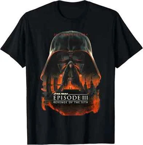 Camiseta Star Wars 20 Aniversario Episodio III Épico Pecho Grande Póster - Imagen 1 de 6
