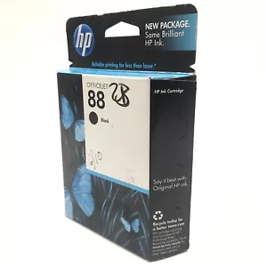 HP 88 C9385AN schwarze Tintenpatrone versiegelte Verpackung Exp. JUNI 2012 - Bild 1 von 6