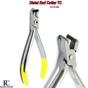 Alicates de ortodoncia odontología ligadura alambre pasador orto extremo distal cortadores TC CE - Imagen 1 de 5