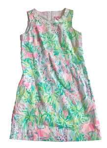 Mädchen Lilly Pulitzer Schichtkleid Seasaltblau auf Parade Gr. 14 Neu ohne Etikett - Bild 1 von 3