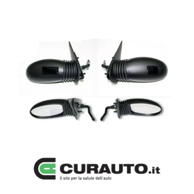 SPECCHIO SPECCHIETTO RETROVISORE DX SX  C/LEVA FIAT SEICENTO 600 1998> 99> 01> - Immagine 1 di 4