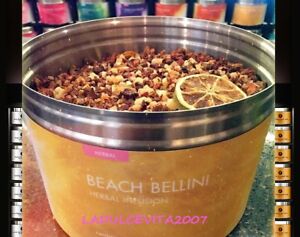 NEW! RARE! 🍑🍊🍑 AUTHENTIC 2LB TEAVANA BEACH BELLINI HERBAL TEA 🌈 Sealed Bag!!