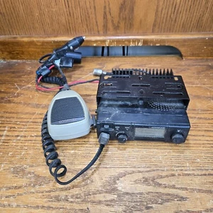 Kenwood TK-805D UHF FM Ham Radio Transceiver w/Microphone & Cables - Zdjęcie 1 z 6