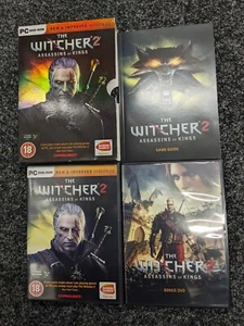 THE WITCHER 2 Assassins Of Kings PC DVD Rom New And Improved Version 2.0 VGC - Picture 1 of 6
