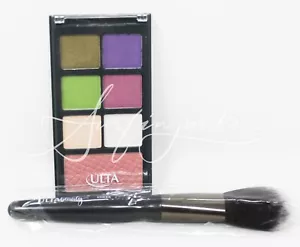 Paleta de rubor de mini sombra de ojos Ulta Beauty en flor + cepillo de color mejilla nuevo - Imagen 1 de 2