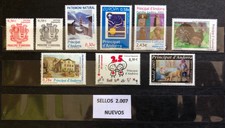 TIMBRES ANDORRE, ANDORRA ESPAÑOLA SELLOS NUEVOS AÑO 2007** COMPLETO