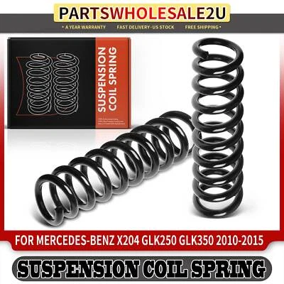 2x Molas helicoidais traseiras para Mercedes-Benz X204 GLK250 2013-2015 GLK350 2010-2015  - Imagem 1 de 4