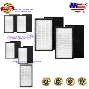 Complete 4-In-1 Filter Kit for COLZER Air Purifier - True HEPA & Pre-Filters - Picture 1 of 8