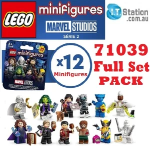 New LEGO 71039 MINIFIGURES MARVEL Studios Series 2 Complete Full Set of 12 - Picture 1 of 1