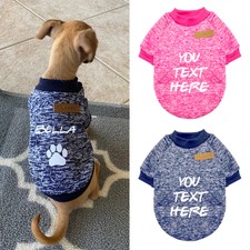 personalised dog jumper