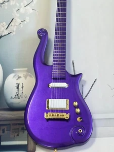 Metallic Purple Prince Cloud Electric Guitar Gold Hardware SH Pickup Arrow Inlay - Picture 1 of 13