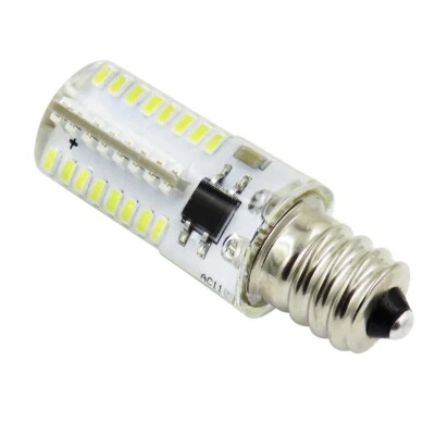 10pcs E12 Candelabra LED Light Bulb C7 Lamp 64-3014SMD Warm White 110V 120V 3W H - Image 1 of 4