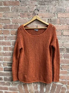 Vince Damen Pullover Melange, Gr. Small Burnt Orange - Bild 1 von 7
