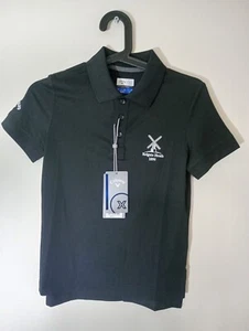 Callaway Kids Black Golf Polo Shirt UK Size 7-9 Years Unisex New With Tags - Picture 1 of 7