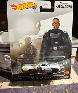 Hot Wheels Premium Star Wars The Mandalorian 2/5 '71 El Camino Teal Riders New - Picture 1 of 2