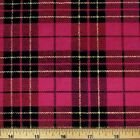 Fashion Tartan Plaid Check Polyviscose Fabric 150cm Wide Royal Stewart Scottish