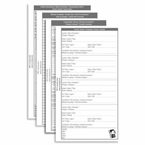 Inserciones de libro de registro IQ para libro de registro M con SSI agujero recarga (mixto) - ¡NUEVO!!! - Imagen 1 de 1