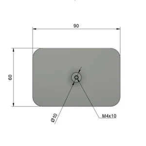 Juego de montaje adhesivo para vigas de advertencia - probado DEKRA - Imagen 1 de 6