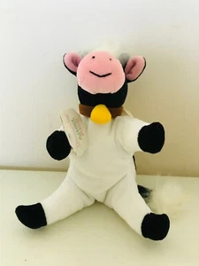 DREAMSICLES ANGEL HUGS DAISY THE COW PLUSH BEANIE TOY ANIMAL - Picture 1 of 3