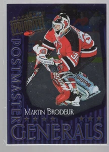 * 1997-98 Donruss Priority - Postmaster Generals #10 - MARTIN BRODEUR 0215/1500 - Picture 1 of 2