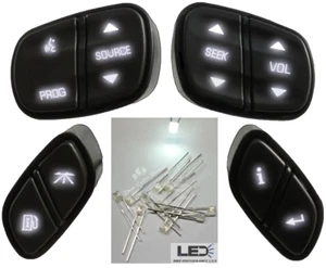 Kit de actualización LED blanco DiY - Controles interruptores de volante GM - Imagen 1 de 24