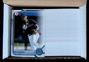 LOTE 250X - GORRA YIDDI MARLINS 2022 BOWMAN DRAFT #BD-96 - Imagen 1 de 3