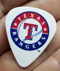 MLB Texas Rangers Guitar Pick Lapel Pin or Tie Tack - Picture 1 of 3