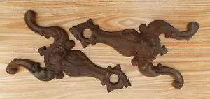 Pair of Victorin Era Cast Iron Andirons - Picture 1 of 6