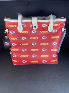 Kansas City Chiefs Women’s Purse Tote Hand Bag NFL Authentic Littlearth New NICE - Picture 1 of 12
