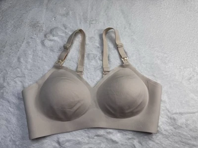 Momcozy Bra Nursing Maternity Nude Size XL Breastfeeding Support Comfort - Image 1 of 4