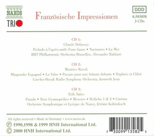 Claude Debussy Französische Impressionen (CD) Box Set - Picture 1 of 2