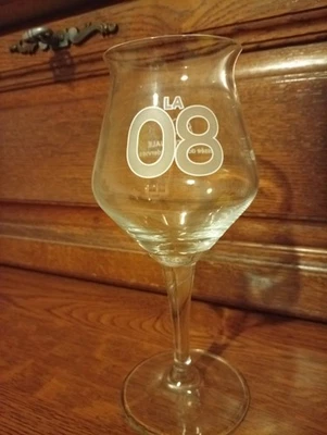Verre à Bière  25/33cl  LA 08  Bière Artisanale Brassée dans les ARDENNES - Photo 1/4