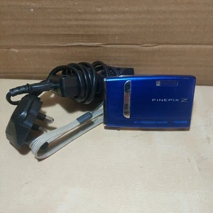 Fujifilm Digital Camera FinePix Z10fd 7.2MP Blue Tested Y2k Retro - Tested Works - Picture 1 of 11