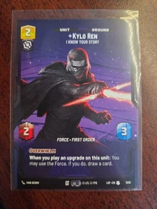 Star Wars Unlimited Legends Of The Force Prestige Kylo Ren 1030 - Picture 1 of 1