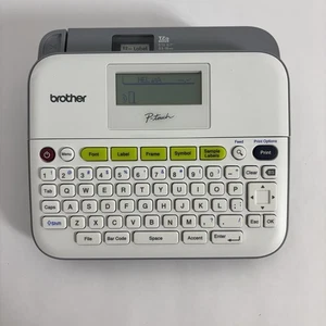Impresora térmica de etiquetas Brother PT-D400 fabricante de etiquetas probado funcionando - Imagen 1 de 9