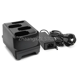 4-Bay Battery Charger Cradle Base Adapter Kit for Zebra MC9300 MC930B MC930P PL - Zdjęcie 1 z 10