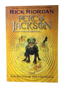 Percy Jackson and the Olympians Book Four: the Battle of the Labyrinth by Rick - Picture 1 of 9