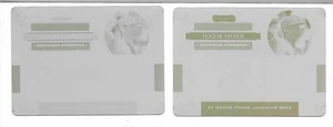 TWO 2008 RAZOR PRINTING PLATES jeremy bleich JEWISH 1/1 one of a kinds - Picture 1 of 2