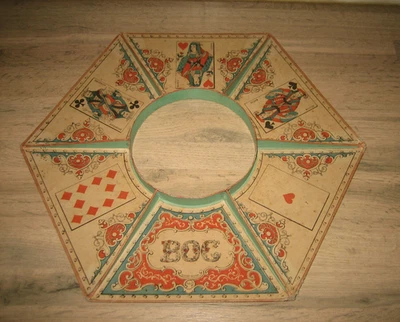 Ancien Jeu de BOG rigide (nain jaune) COQUERET Paris fin 19e début 20ème - Photo 1/4