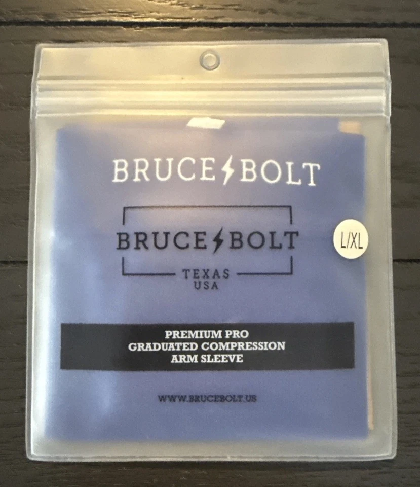 Bruce Bolt- Royal Blue- Baseball Arm Sleeve- Size: (L/XL) ⚡️