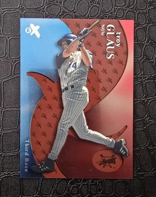 E-X 2000 Credenciales Esenciales Ahora/56 Lote de Tarjetas Troy Glaus Ángeles Fleer Skybox Foto 1 de 4