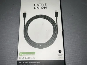 Native Union USB-C Cable MFI XL 10' for iPhone 14 13 12 11 Pro Max cosmo - Picture 1 of 2