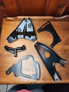 Original GM A/C Compressor Mounting Brackets 1971-1981 Chevrolet Small Block - Picture 1 of 12