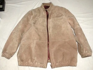Chaqueta de cuero vintage para dama Marks & Spencer St Michaels talla 16 - Imagen 1 de 4